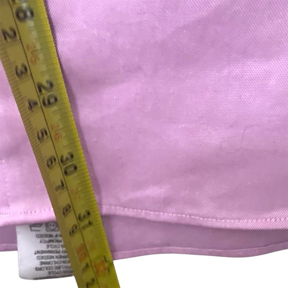 Hudson Room 100% Egyptian Cotton Men’s Petal Pink Button Down Shirt Slim Sz 36 - Picture 8 of 9